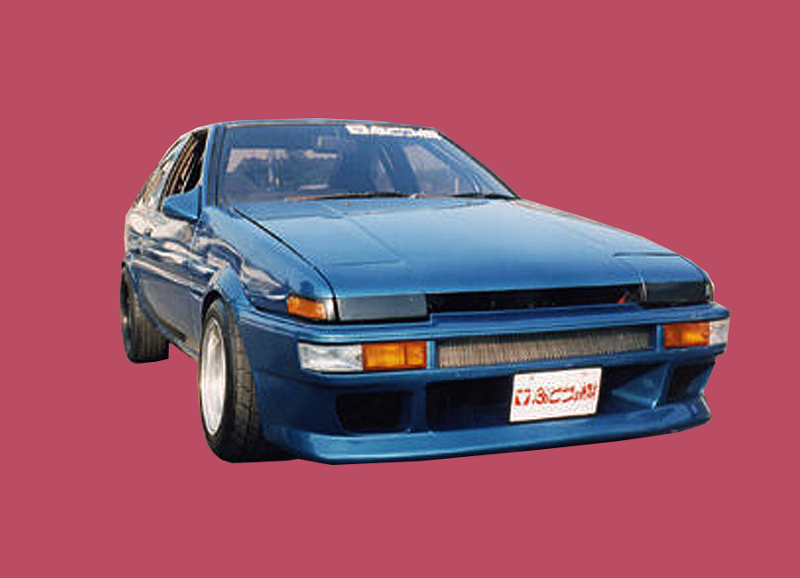 AE86トレノフロントバンパースポイラー
